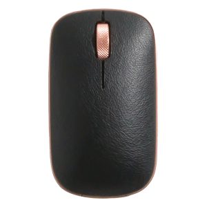 Azio RM-RCM-L-03 Retro Classic Cordless Optical Computer Mouse, Ergonomic, 3 Buttons, Bluetooth/2.4G RF-USB, Artisan