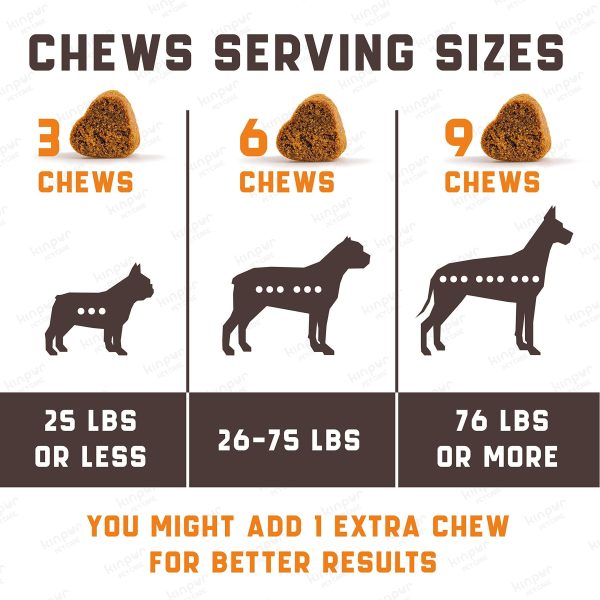 Natural Calming Chews for Dogs with Hemp Oil and Valerian Root - Aid during Fireworks, Thunderstorms, Separation - Hip and Joint Health - Dog Calming Treats with Chicken Flavor - All Breeds - Image 4
