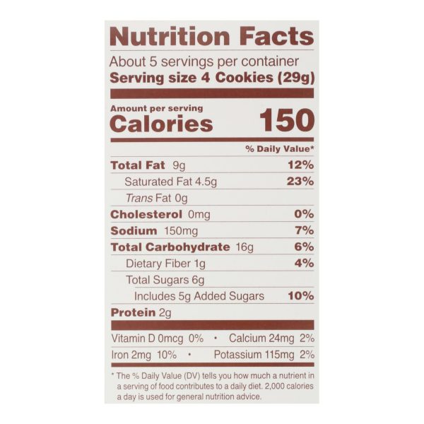 Simple Mills Cookies - Crunchy Toasted Pecan - Case of 6 - 5.5 oz - Image 2