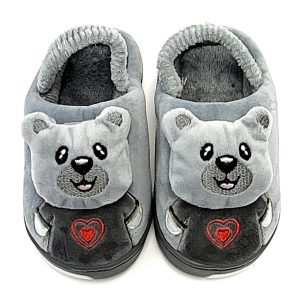 Kids House Shoes Faux Fur Slippers