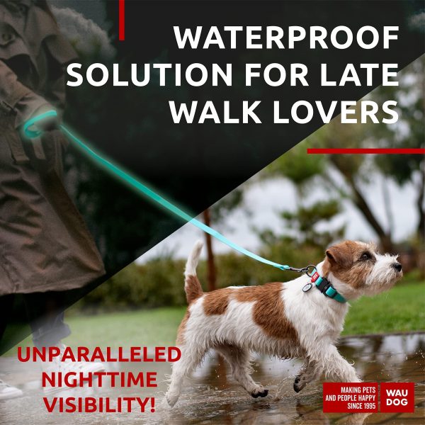 Waterproof Dog Leash 4 Ft   6 Ft   Anti Slip Dog Leash for Large Dogs Small and Medium Dogs   Heavy Duty Dog Leash with Water and Dirt Resistant   Long Or Short Dog Leashes for Boy & Girl Dogs - Image 2