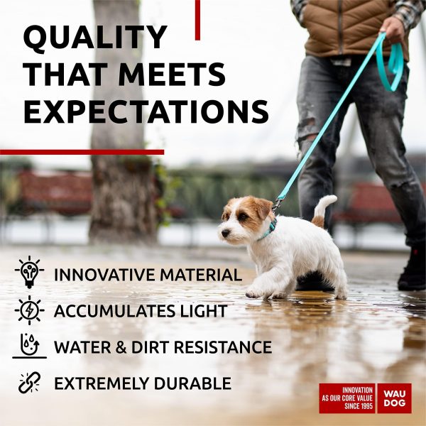 Waterproof Dog Leash 4 Ft   6 Ft   Anti Slip Dog Leash for Large Dogs Small and Medium Dogs   Heavy Duty Dog Leash with Water and Dirt Resistant   Long Or Short Dog Leashes for Boy & Girl Dogs - Image 4