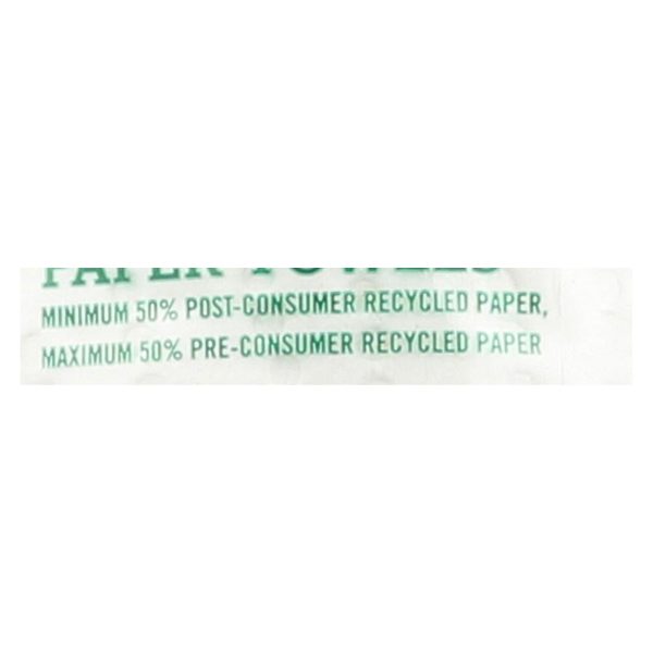 Seventh Generation Paper Towels - White - 156 sheet roll - Case of 24