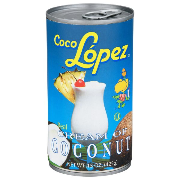 Coco Lopez Real Cream of Coconut - Case of 24 - 15 Fl oz. - Image 2