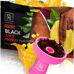 Black Mango Hookah Flavors Mango 3.5 ounce   Tea Leaves Juicy Mango Herbal 100 Gram Hookah Shisha Tobacco Free   Hookah Tobacco & Nicotine Free Shisha with Real Organic Shisha Hookah Flavors Mango Fruit