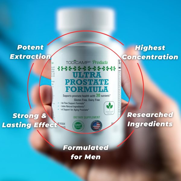 Prostate Support Supplement Formula with Saw Palmetto Extract and Bladder Control Complex   30 Day Supply - Image 3