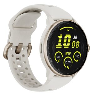 LifeMetrix LMR3-WS R3 GPS Smartwatch (White/Gold)