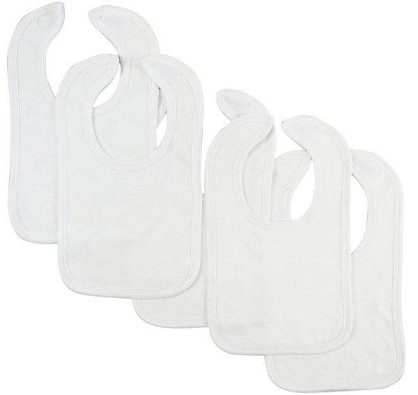Blue Baby Bibs (pack Of 5) Ls_0170 - Image 2