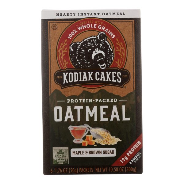 Kodiak Cakes - Oatmeal Mpl Brwn Sgr Pckt - CS of 6-6/1.76OZ - Image 2