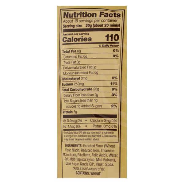 Snyder's Of Hanover - Pretzels Mini Family Size - Case of 6 - 17 OZ - Image 2