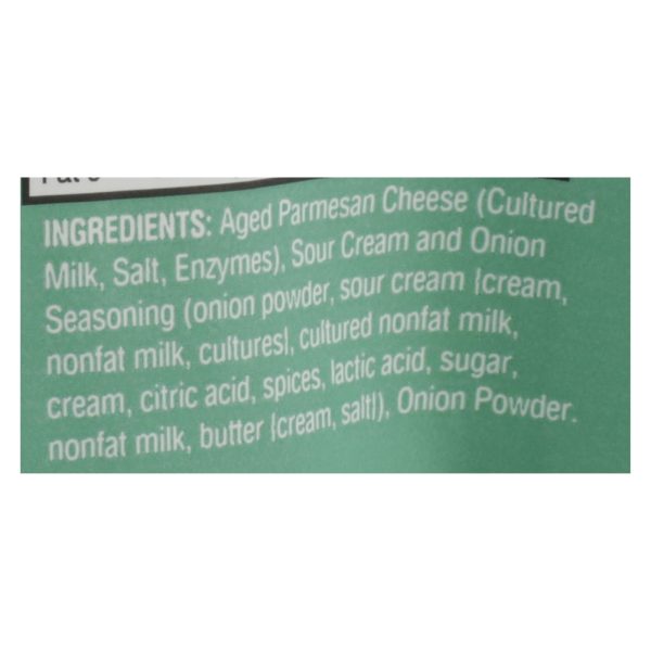 Parm Crisps - Parm Crisp Sr Cream & Onion - Case of 12 - 1.75 OZ