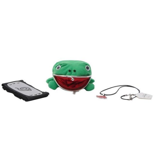 Naruto Akatsuki Rings 10pcs Set With Green Frog Wallet and Chain Cosplay Itachi Sharingan Box Hidden Leaf Village Anime - Image 57
