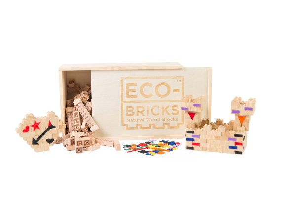 Eco-bricks Bamboo 250pcs + felt - Image 8