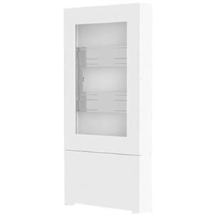 48" PORTRAIT FLOOR KIOSK WHT