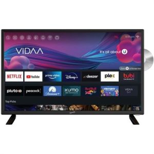 Supersonic 24"Smart HDTV DVD
