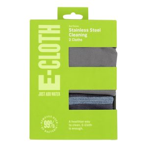 E-Cloth Stainless Steel Cleaning Cloth - 2 Pack
