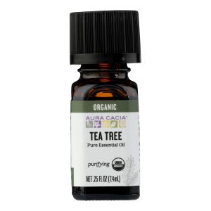 Aura Cacia - Organic Essential Oil - Tea Tree - .25 oz