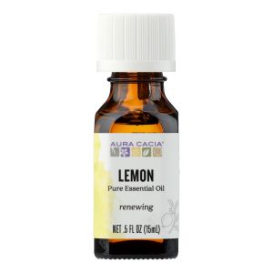 Aura Cacia - Essential Oil - Lemon - 0.5 fl oz