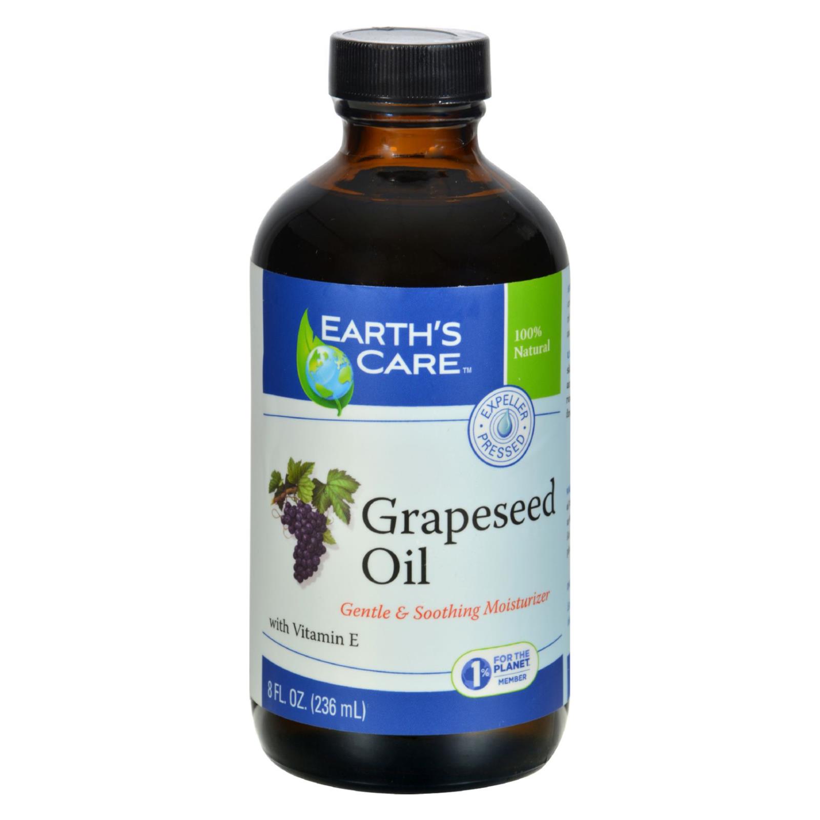 Earth's Care 100% Pure Grapeseed Oil - 8 fl oz - Image 2