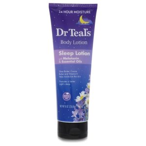 Dr Teal's Sleep Lotion with Melatonin & Essential Oils Promotes a better night's sleep (Shea butter, Cocoa Butter and Vitamin E 8 oz for Women
