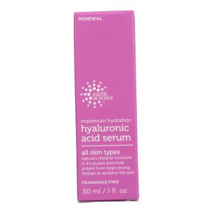 Earth Science Serum - Hyaluronic Acid - 1 oz