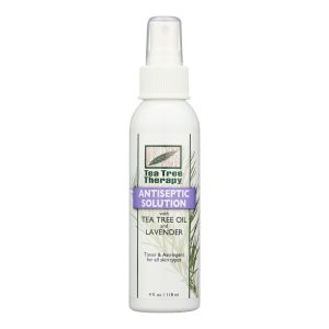 Tea Tree Therapy Antiseptic Solution Tea Tree Oil and Lavender - 4 fl oz