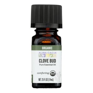Aura Cacia - Organic Essential Oil - Clove Bud - .25 oz