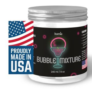 Bubble Mixture for Smoking Gun Cocktail  Edible NONtoxic  8oz Wood Smoke Infuser and Smoker Machine Accessory  Cold Smoke for Drinks  made in USA