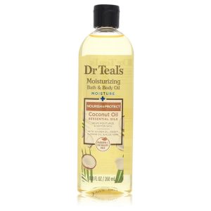 Dr Teal's Nourishing Coconut Oil with Essensial Oils, Jojoba Oil, Sweet Almond Oil and Cocoa Butter 8.8 oz for Women