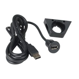 PAC 6′ USB Extension Cable with Dash Mount