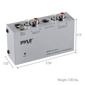 Pyle Pro Turntable Preamplifier