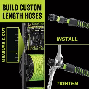 Flexzilla® Pro Water Hose 5/8" x 250' plastic spool ZillaGreen®