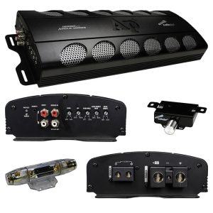 Audiopipe 1800W Class D amplifier remote woofer control