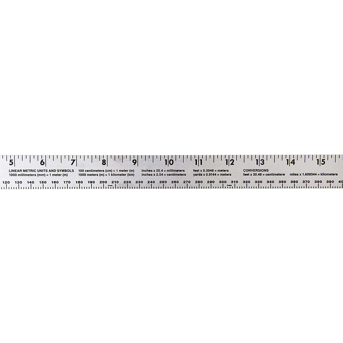 Mayes 36 Inch x 1 Inch Aluminum Ruler - Image 3