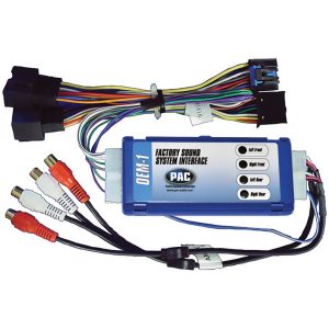 PAC Amplifier Interface for Specific ‘06 – ‘13 GM Vehicles without Bose