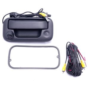 Crux Backup camera for select 2004-2016 Ford trucks-tailgate handle