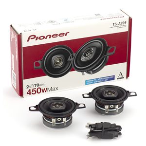 Pioneer 2 -3/4" 2-Way Speakers 100W RMS/450W Max (Pair)