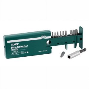 Wiha 11 Piece Security Torx Bit Selector and Magnetic Bit Holder Set