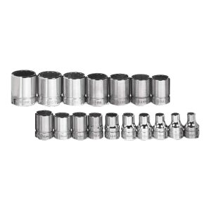 Williams Metric 3/8" Drive Shallow SUPERTORQUE™ Socket Set – 12 Point (12 Piece)