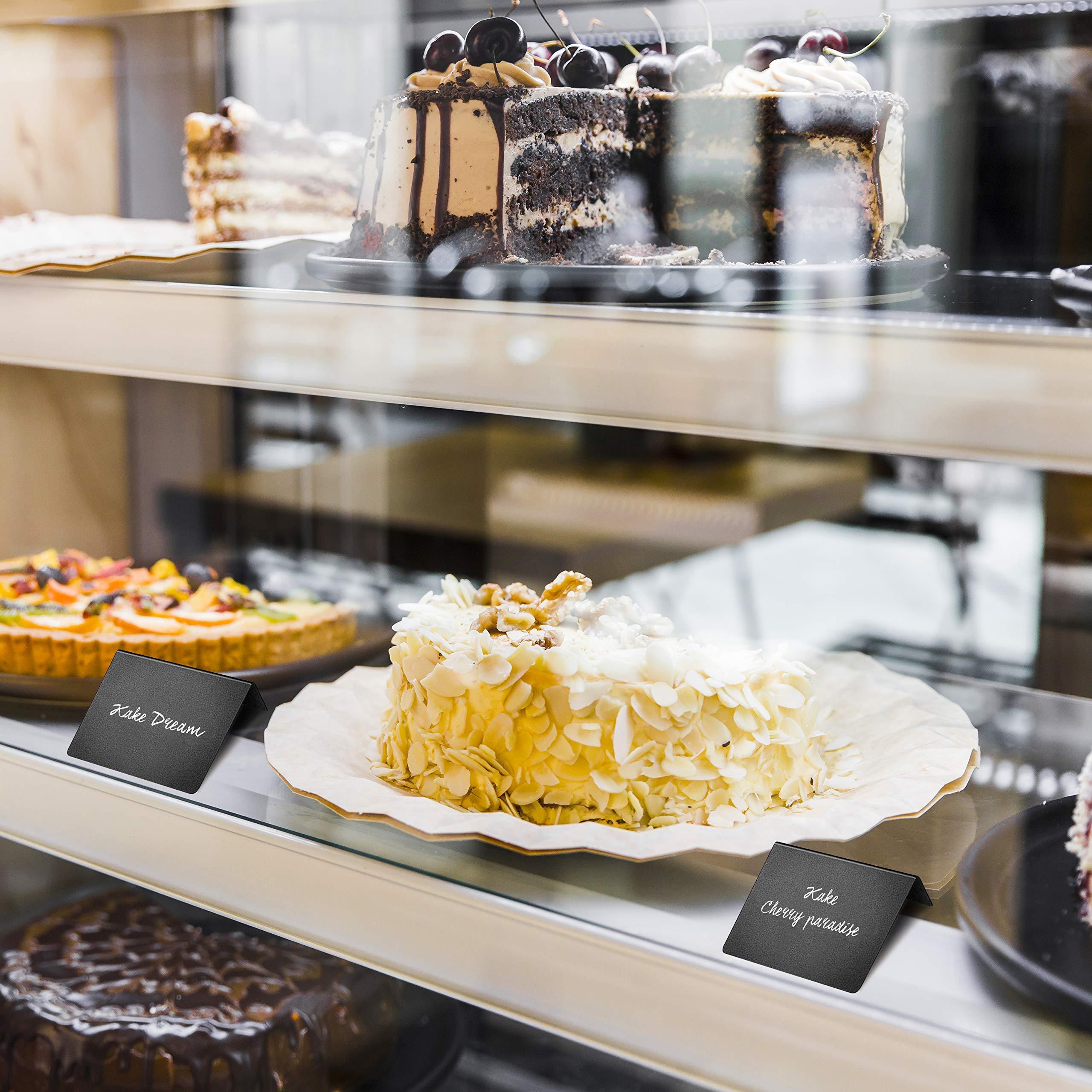 10 Pack Mini Chalkboard Signs for Food 3x4 inch Party Buffet Tables Wedding Bakery Small Chalkboard Signs Mini Chalkboard Signs for Food Chalkboard Buffet Signs Table Sign Chalkboard - Image 6