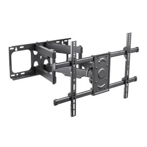 STANLEY THX-DDS6415FM Pro DIY Series 37-In. to 80-In. Full-Motion Dual-Arm TV Wall Mount, THX-DDS6415FM