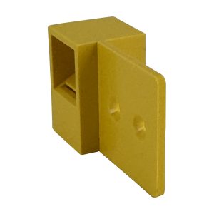 DataComm Electronics 45-0103 Low-Voltage Cable Clip, Yellow, 50 Pack, 45-0103
