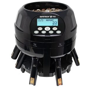 SafeTech STTE-1696 Super Viper V790 High-Speed Coin Counter, Sorter, and Wrapper
