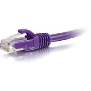 1' CAT6 Patch- Purple
