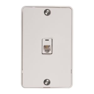 RCA TP251WHRV TP251WHR 2-Piece Modular Phone Wall Mount, White