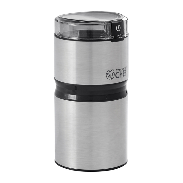 Commercial Chef CHCG21SSA6 2.1-Oz. Electric Stainless Steel Coffee Grinder