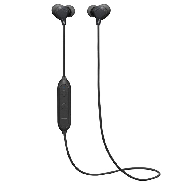 JVC HAFX22WB Air Cushion Wireless In-Ear Earphones with Microphone (Black)