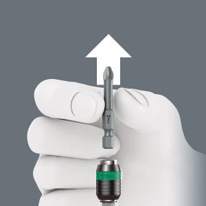 Wera T-Handle 1/4" Bitholding Screwdriver - Rapidaptor