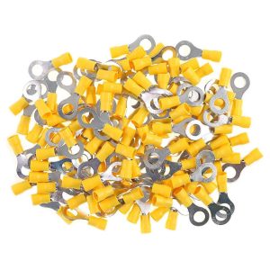XScorpion Ring Terminal 12/10 ga. #10 - Yellow (100 pack)