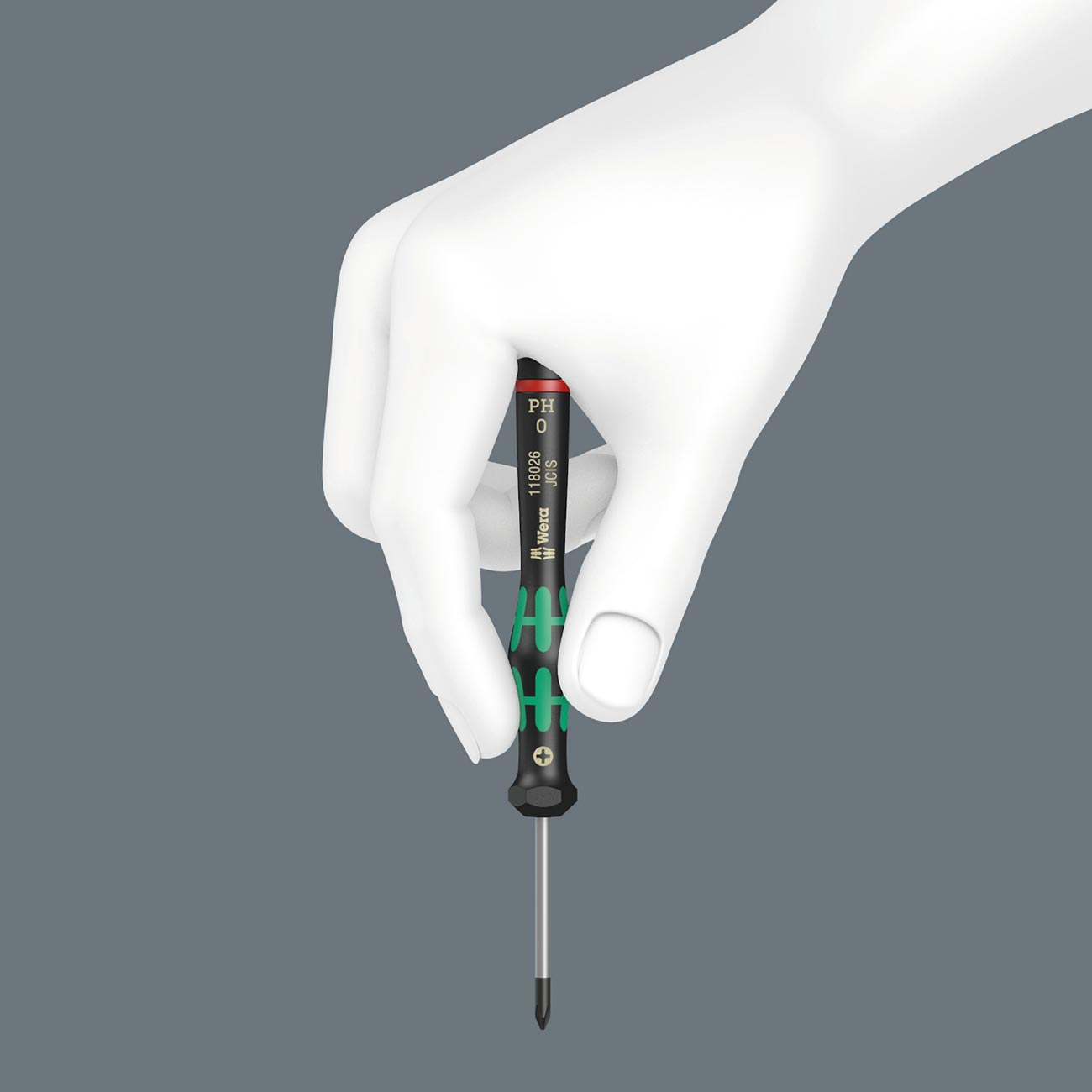 Wera Micro Precision Slotted Screwdriver - 0.30 x 1.8 x 60mm - Image 4